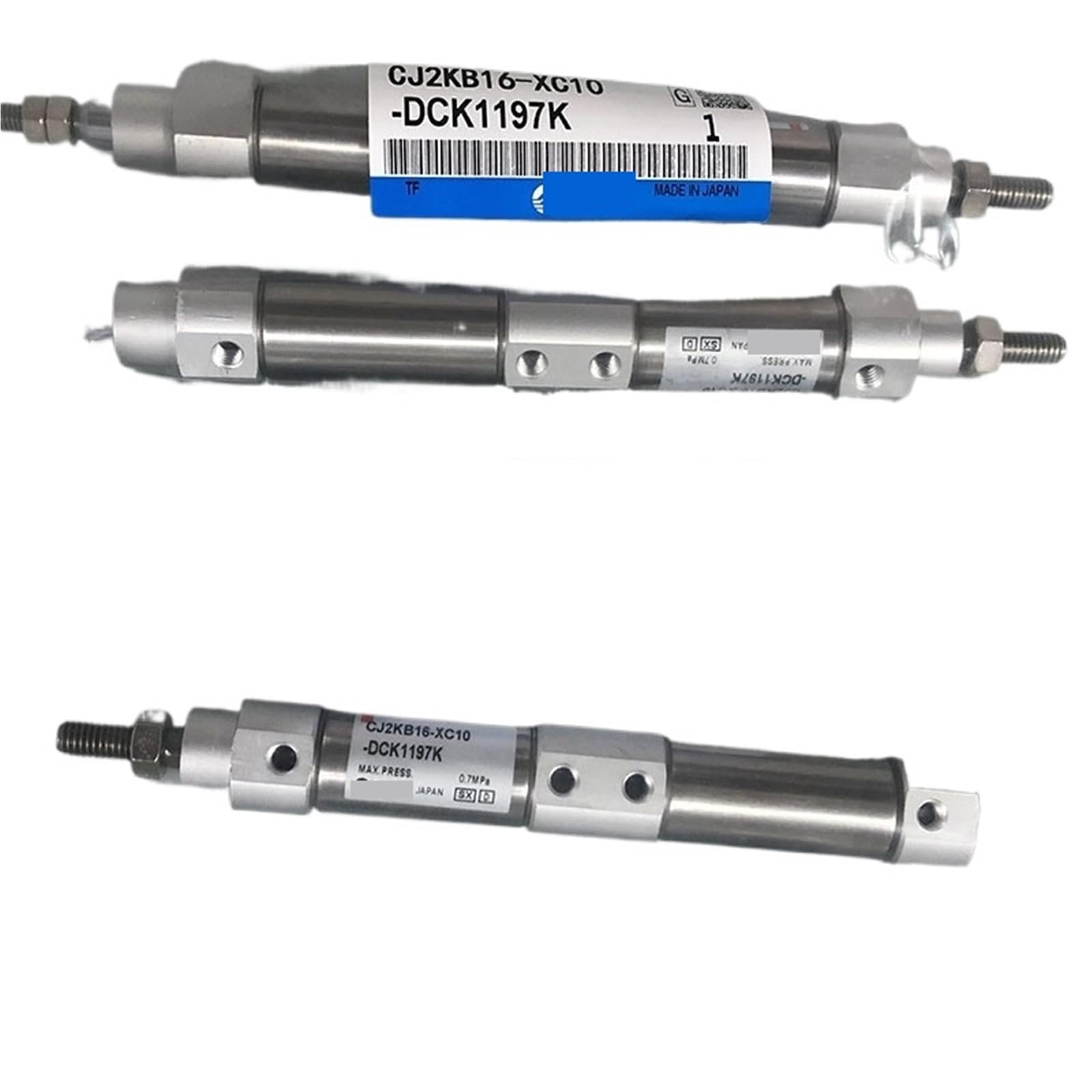 Cylindre CJ2KB16D-T1195-XC10 CJ2KB16D-E7512-XC10 pneumatique