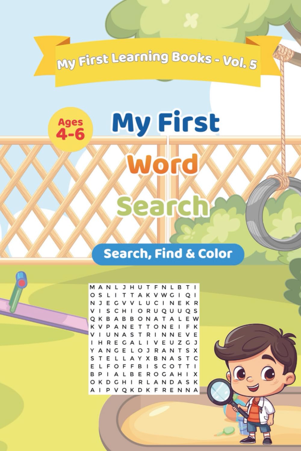My First: Word Search: Search, Find and color (My First Learning Books)