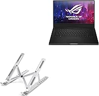Vista 1 de BoxWave Soporte y soporte compatible con ASUS ROG Zephyrus G15 (GA502) - Soporte compacto QuickSwitch, elevador plegable portátil de visión