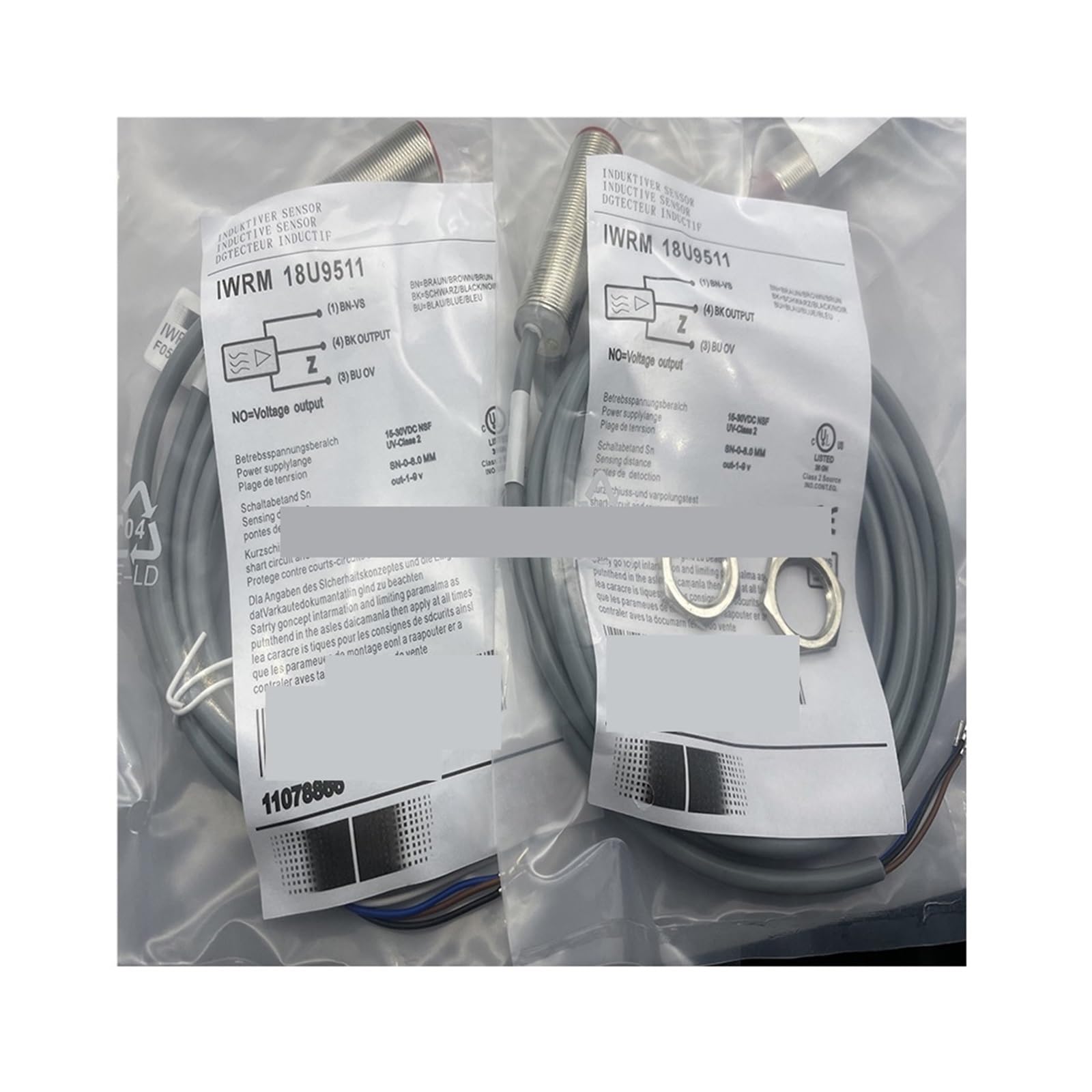 Interrupteur de proximité 18U9511 fiable pour machines de précision