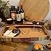 Personalized Wine Barrel Serving Tray - Handmade (Vintage Vines)
