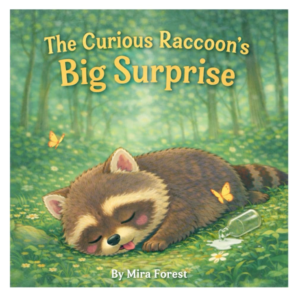 The Curious Raccoon's Big Surprise: A Gentle Lesson About Unknown Things