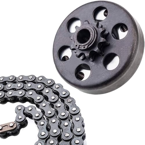 Miniatura 1 de Embrague centrífugo 58 "Eje de orificio 10 dientes con piñón de cadena #4041420 para Go-Karts Mini Bike Césped Motor