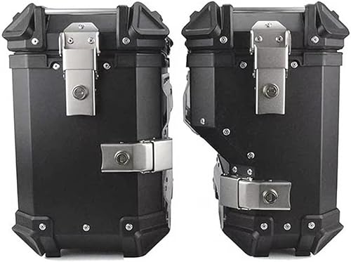 Porte Bagages Coffre De Moto Coffre Latéral Porte-Bagages Cadre Accessoires pour