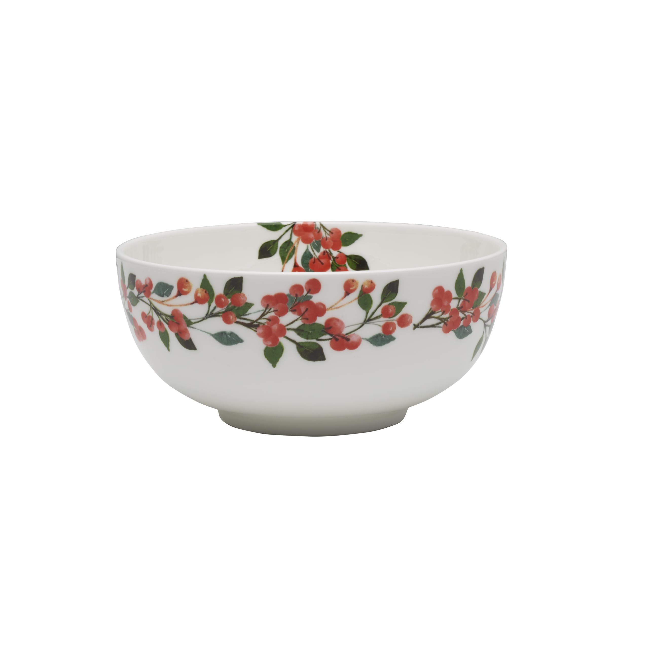Mikasa Cardinal Leaves Holiday Bone China - Vajilla ligera resistente a las astillas, servicio para 4 personas