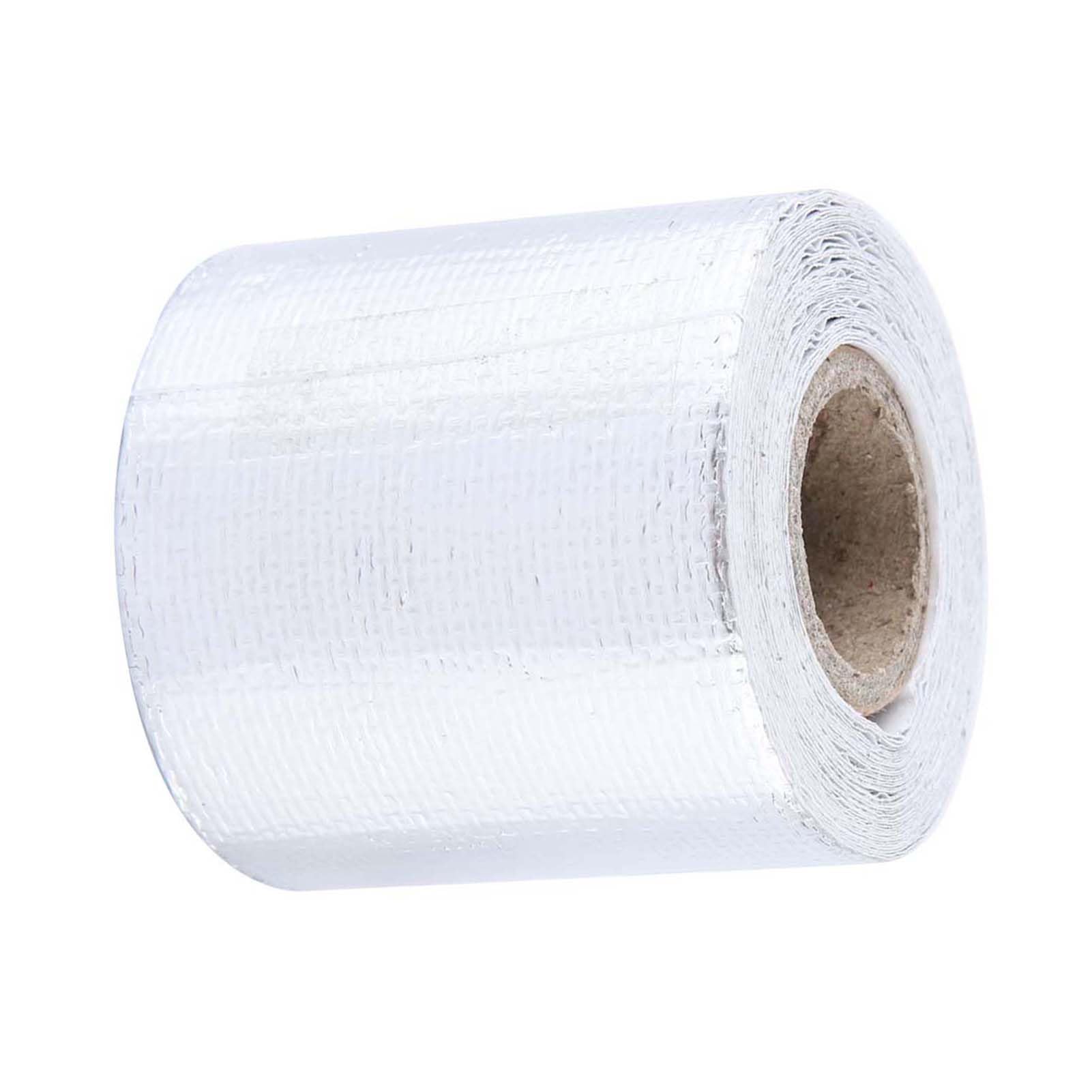 Ejoyous Aluminiowa taśma klejąca, odporna na wysokie temperatury taśma klejąca do silnika samochodu, folia odblaskowa, do izolacji i uszczelniania kanałów, 5 m x 50 mm (srebrna, 5 m x 5 cm)