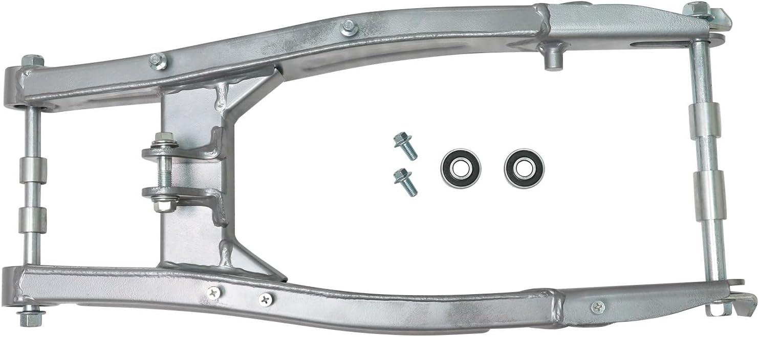 Strengthen Swing Arm & Rear Wheel Tire 90/100-16 Rim 1.85x16 with 15mm Bearing and Hydraulic Disc Brake Caliper Assembly for 110cc 125cc 140cc 150cc 160cc 200cc Dirt Pit Bike Off-Road Motorcycle