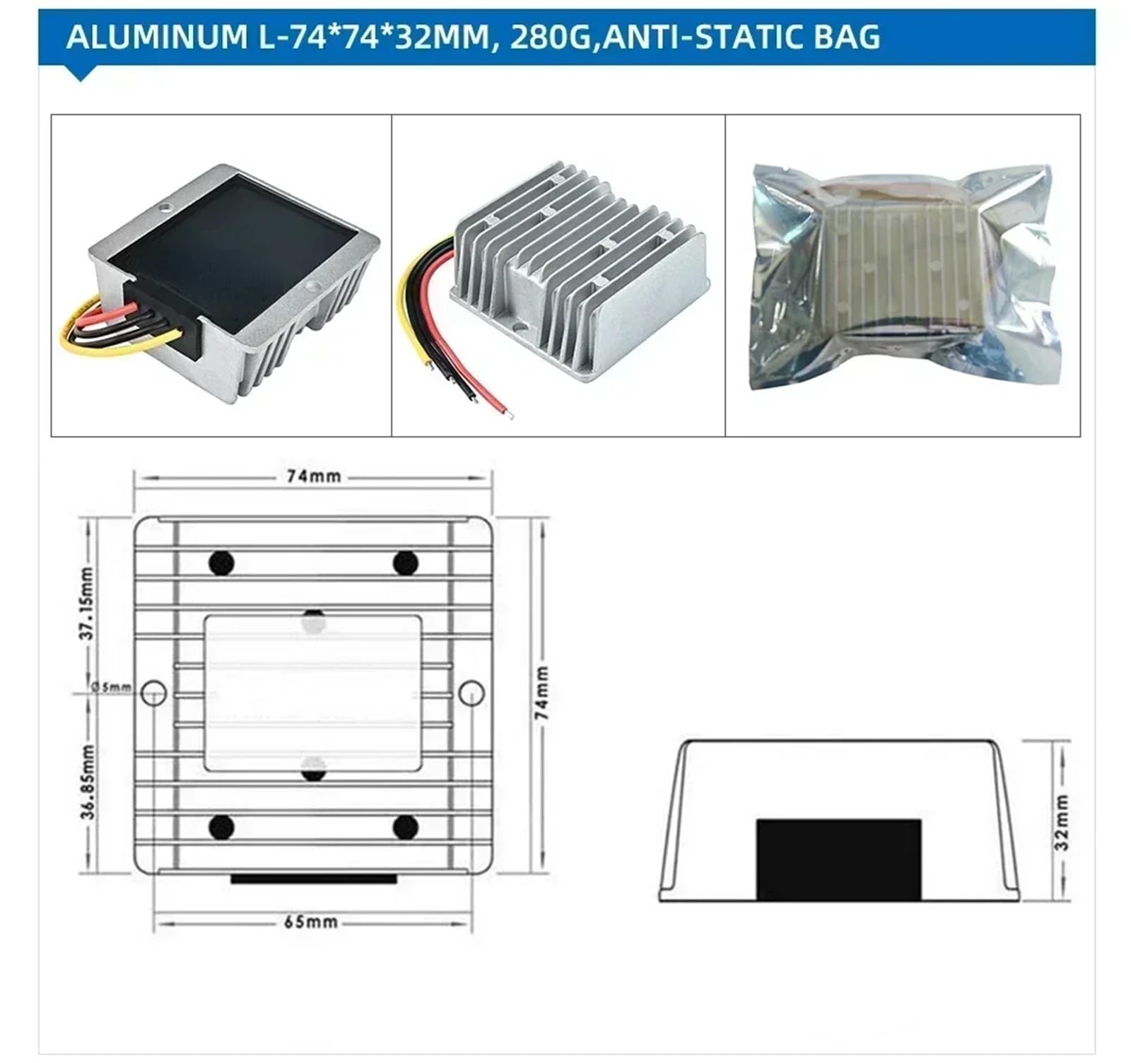 1 sztuka przetwornica napięcia 12 V na 24 V 20 A 3 A 15 A 1 A 10 A DC/DC przetwornica napięcia 12 V 24 V wzmacniacz napięcia (12 V do 24 V 10 A)