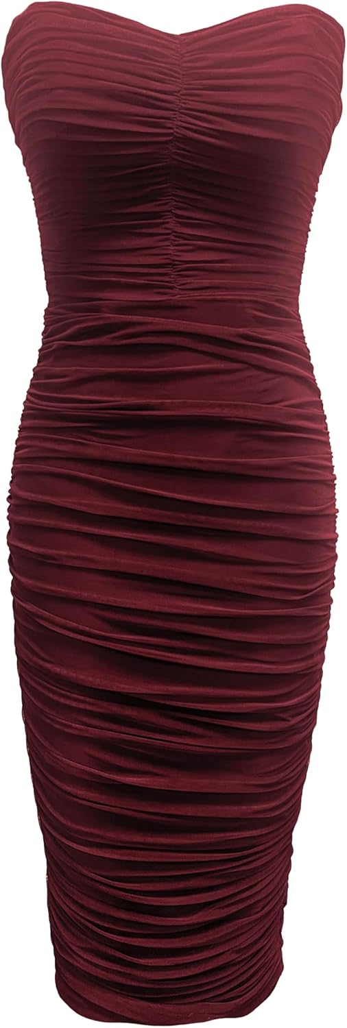 Dress The Population Womens Heather Bodycon Midi Dress - Image 4