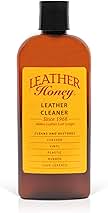 Leather Honey Leather Cleaner: Non-Toxic Leather Care Made in the USA Since 1968. Deep Cleans Leather, Faux & Vinyl - Couches, Car Seats, Purses, Tack, Shoes & Bags. Safe Any Colors & White Leather
