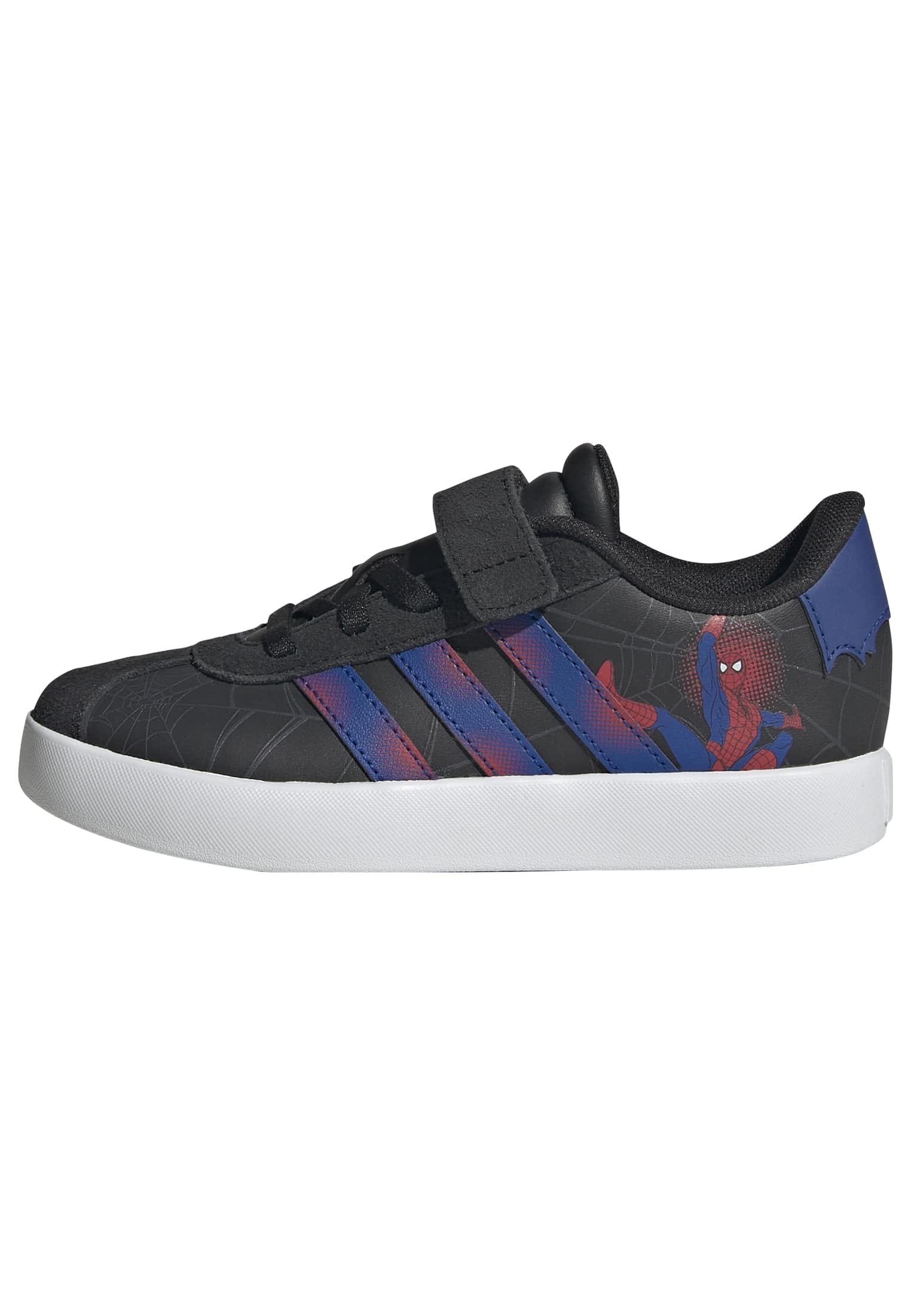 adidas Kids' VL Court 3.0 Elastic Lace &amp; Strap Shoe