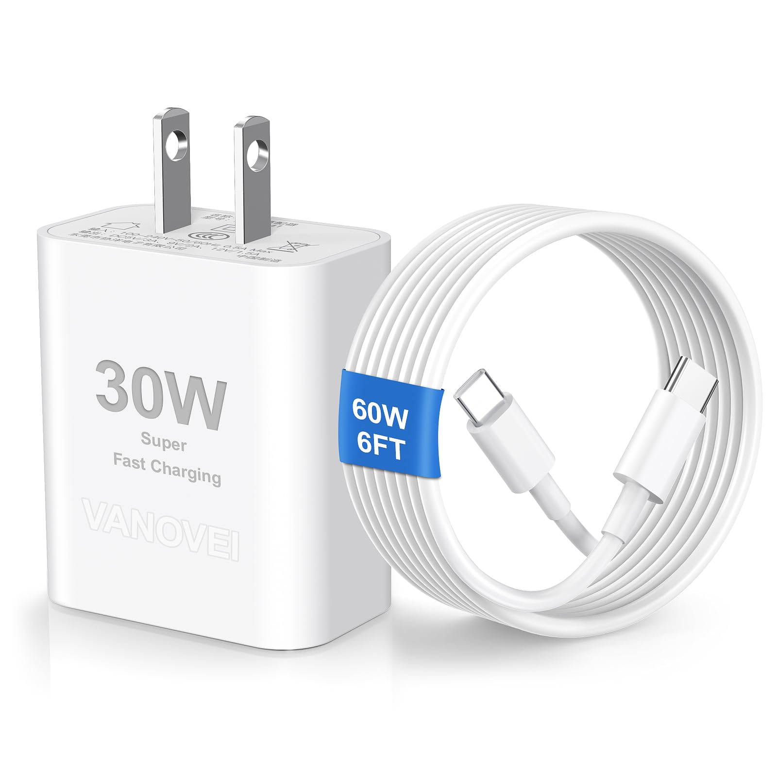 Amazon.com: Compatible with iPhone 16 Fast Charger, 30W USB C