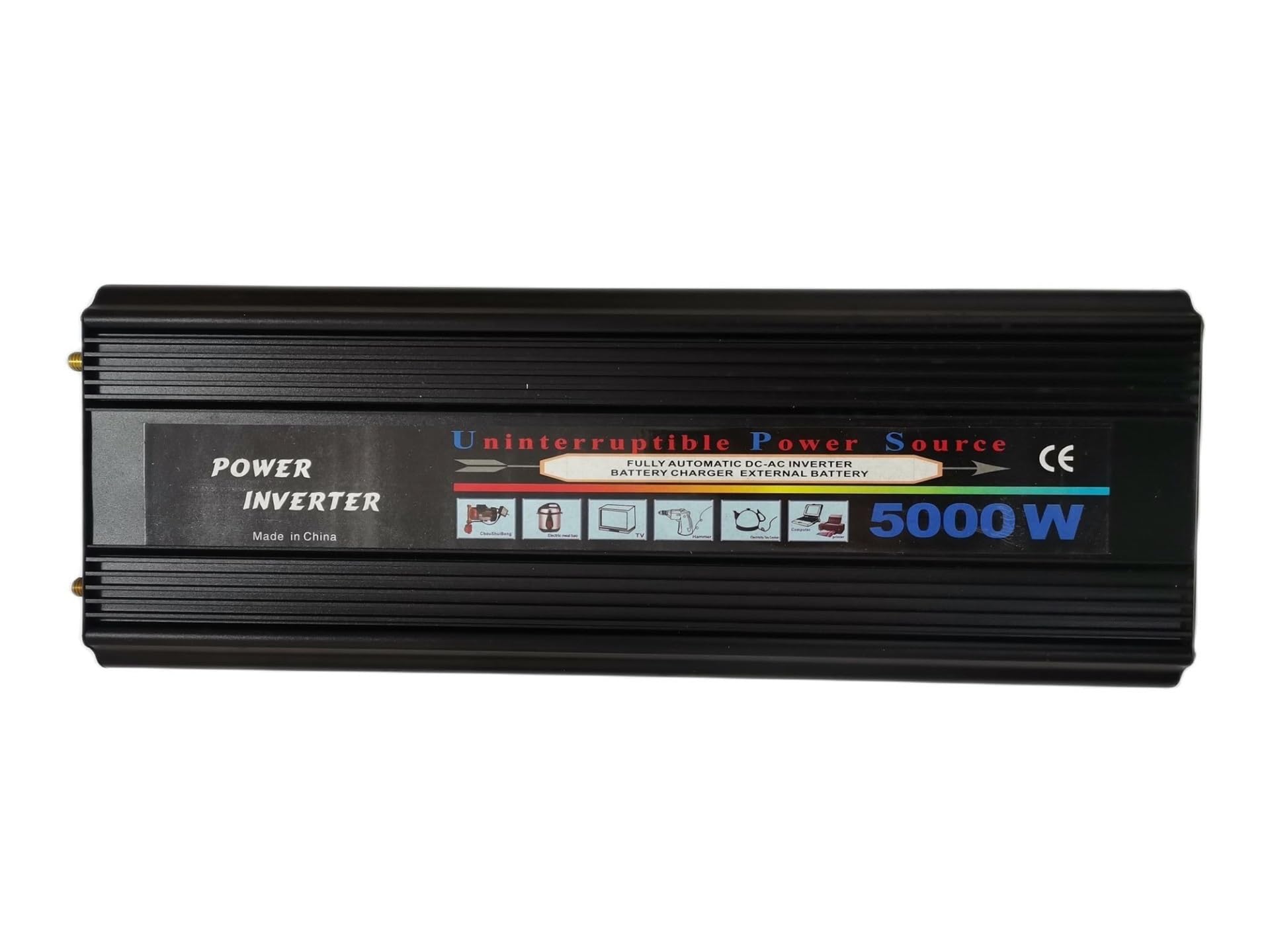 Inversor de Onda modificada 5000W DC 12V a AC 220V 50HZ con Cargador de batería(60HZ,48V-220V)