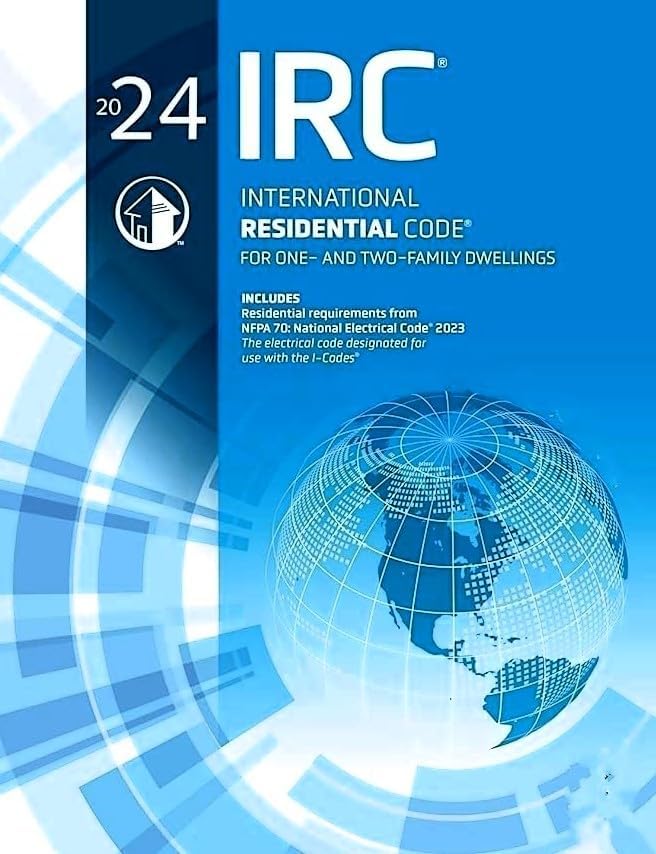 IRC 2024, International Residential Code, 2024 IRC