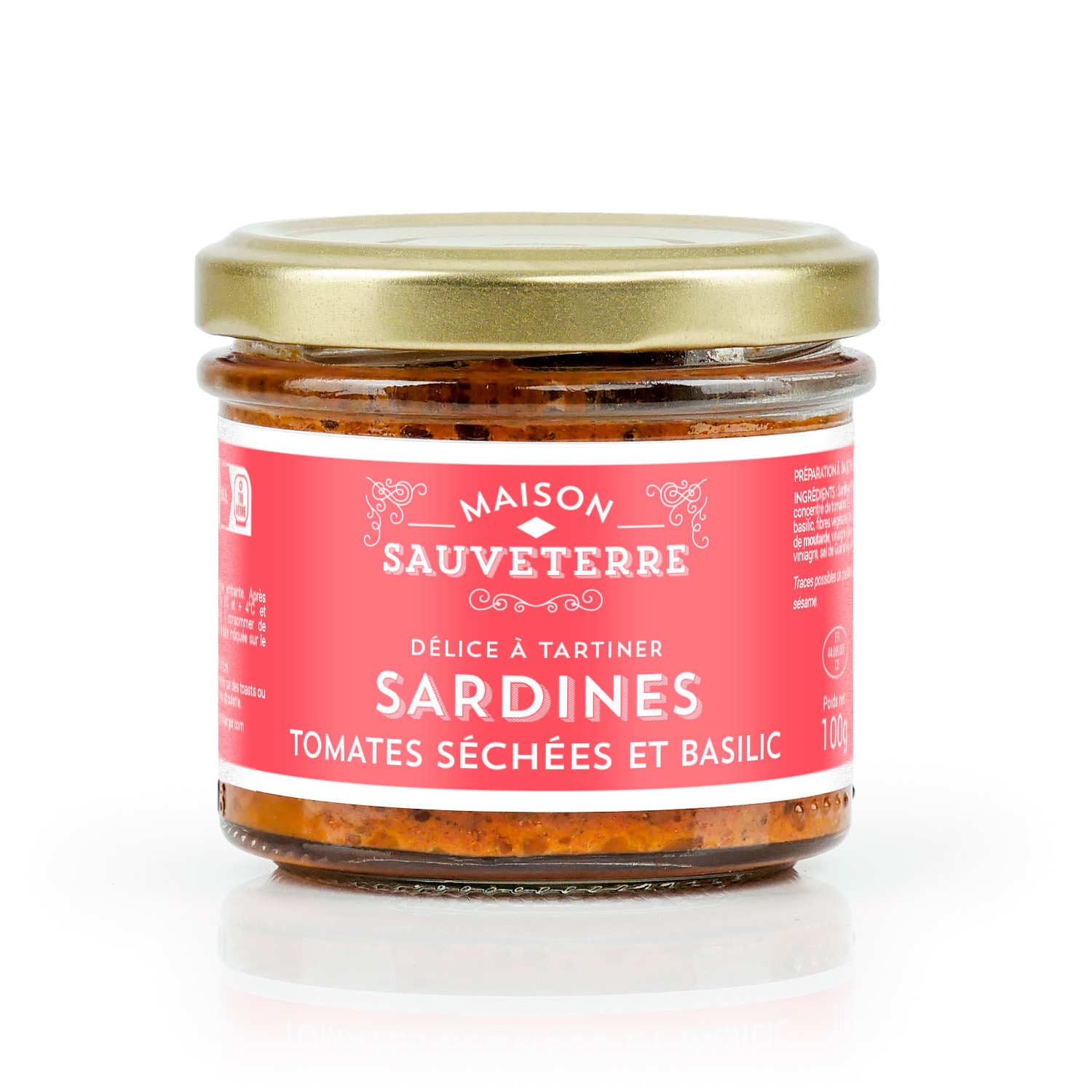 Coffret de 5 terrines à tartiner Maison Sauveterre - Le coffret de 5 terrines