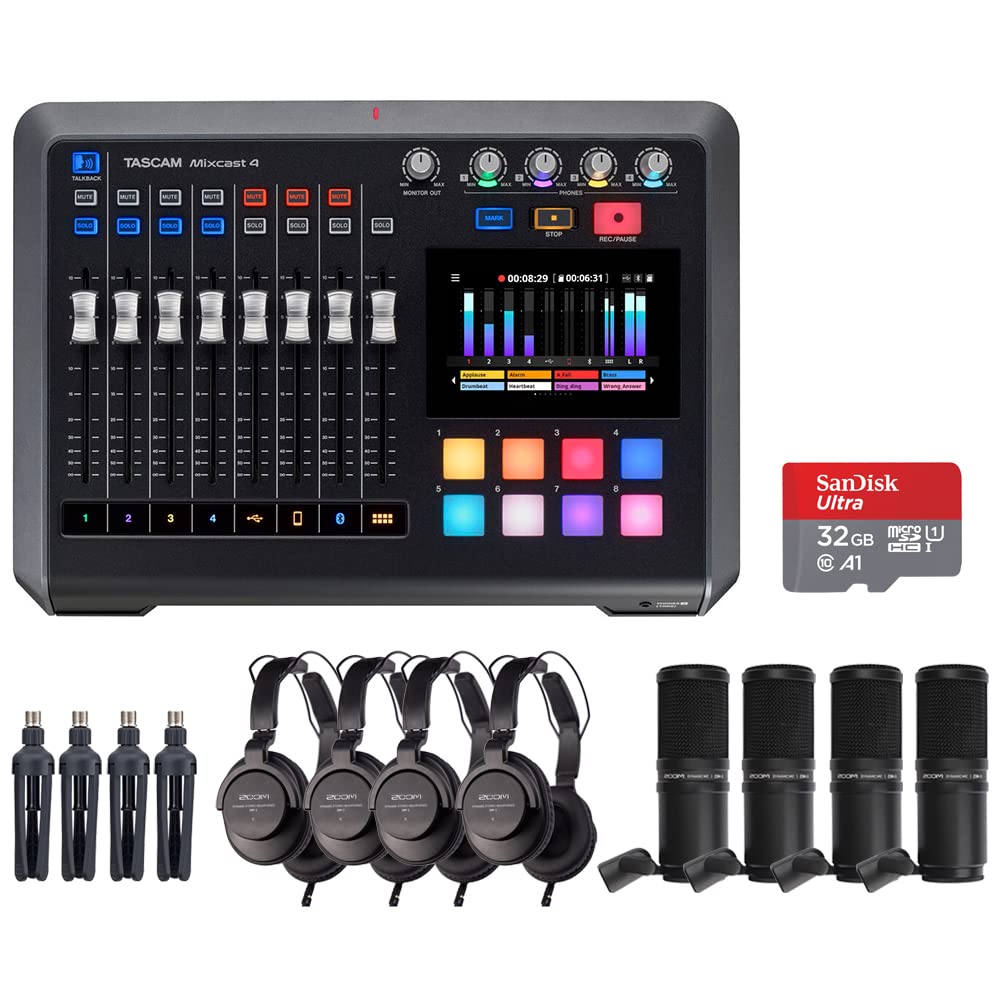 Amazon.co.jp: Tascam Mixcast 4 ポッドキャストステーション