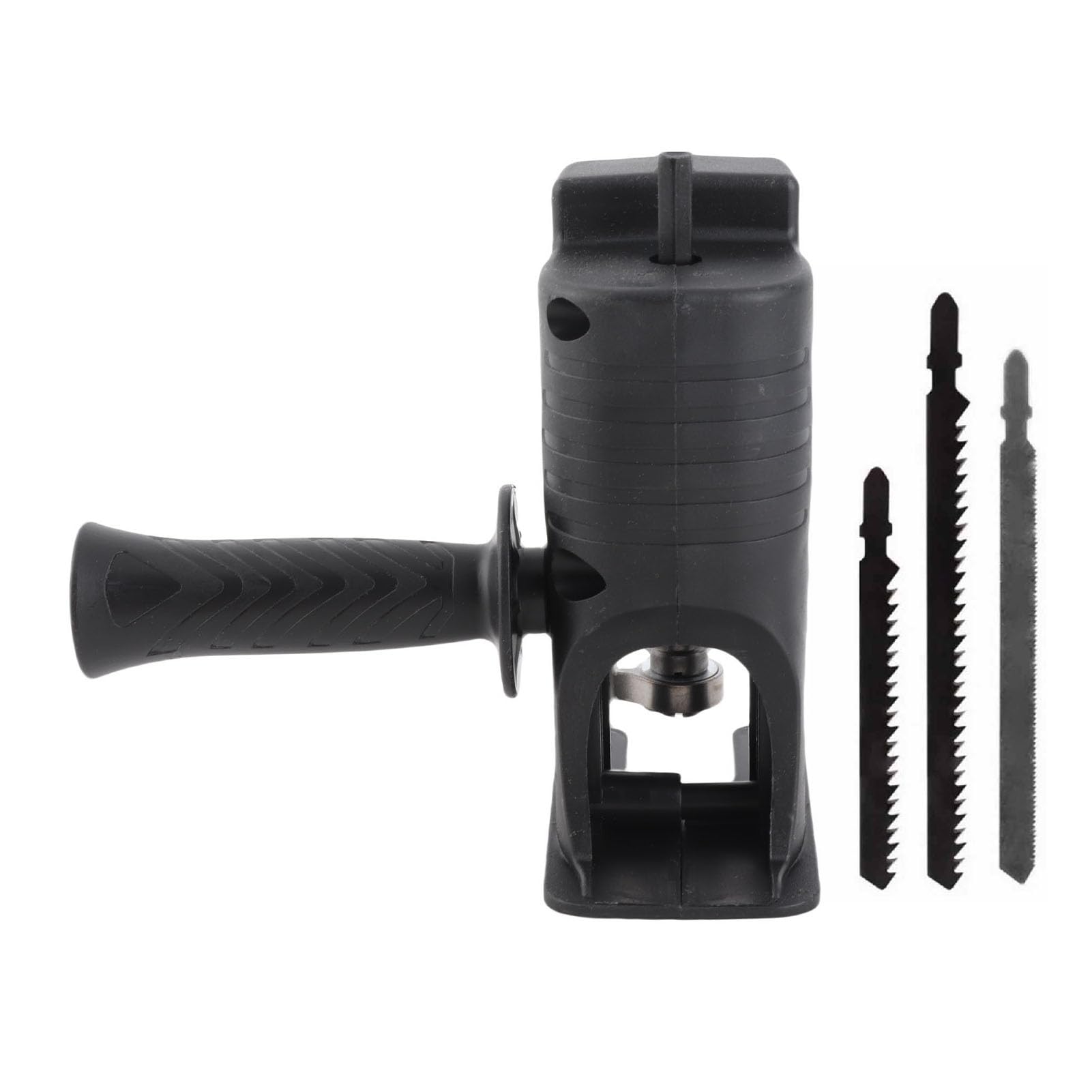 SIXRUN Seghetto Alternativo Adattatore Kit, 3 Lame in Acciaio (BLACK)