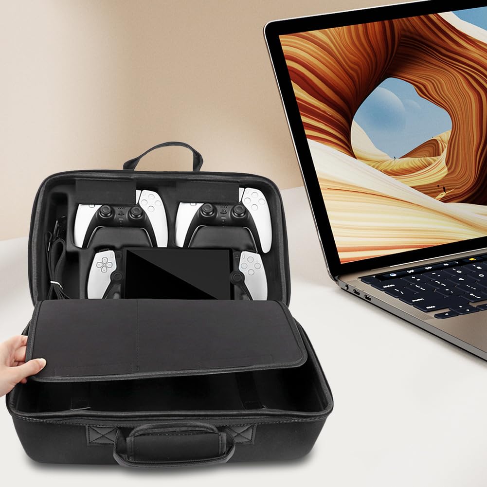 Custodia protettiva Borsa da trasporto antiurto Borsa da viaggio portatile compatibile for PS5 Slim
