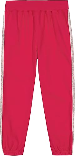 Nautica Pantalones deportivos de forro polar para niña, bolsillos laterales funcionales