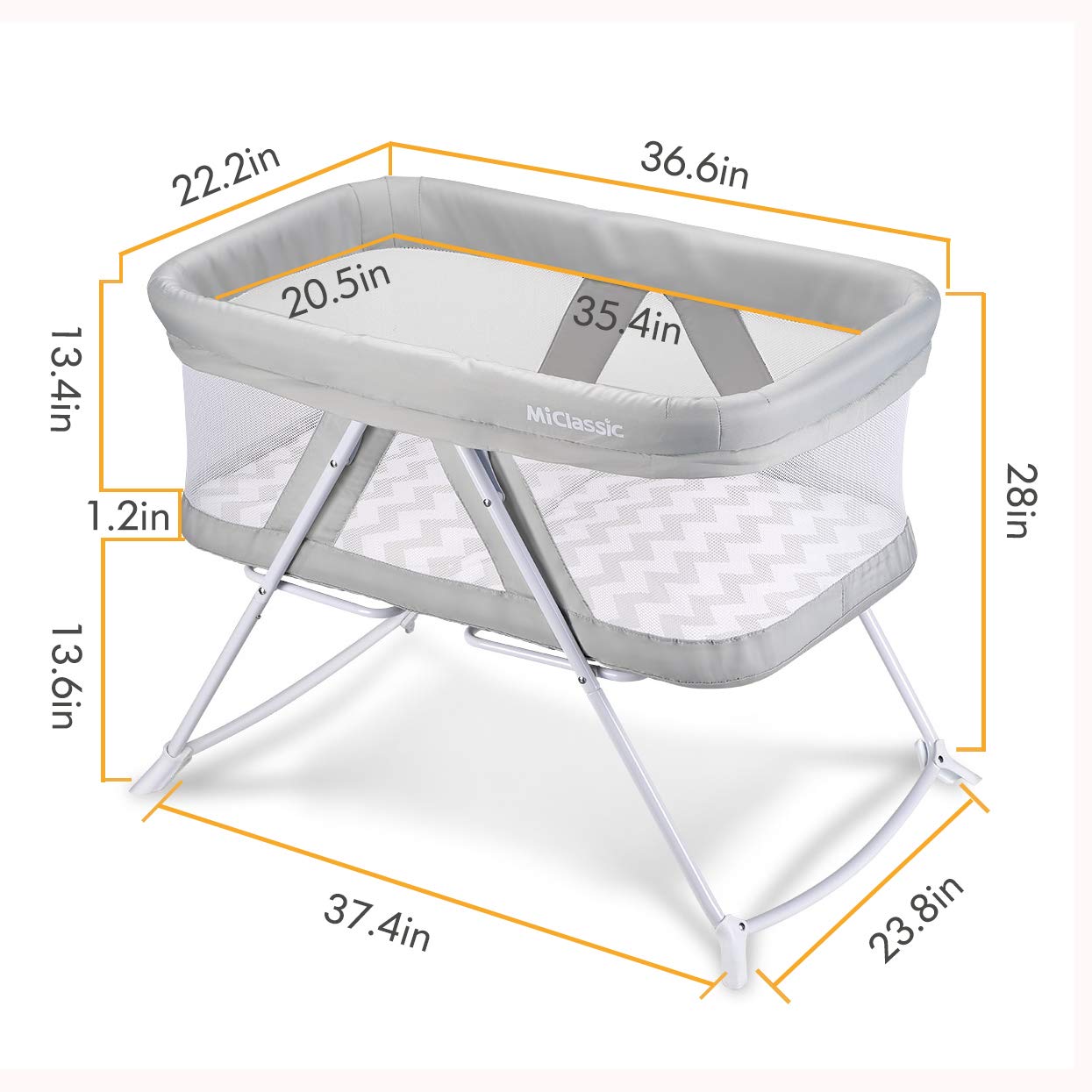 miclassic 2in1 bassinet