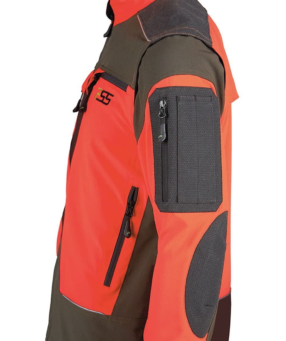 PSS Funktionsjacke X-treme Vario Rot/Grün Größe XXL
