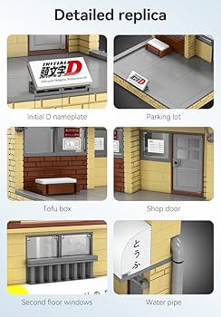 Amazon.com: dOMOb Initial-D Fujiwara's Tofu Shop Japan