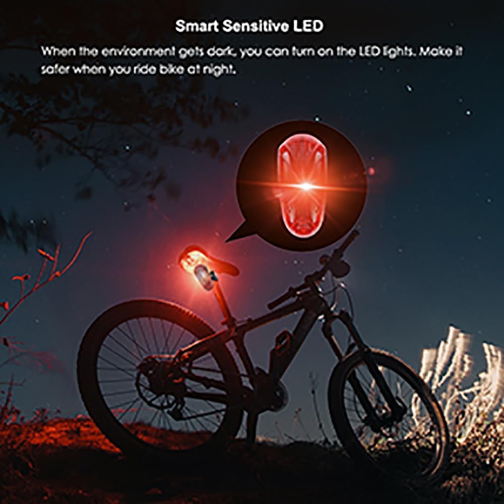 Winnes Localizzatore GPS per Bici,Bicicletta,EBike,4G GPS Tracker TK906 Monitoraggio in Tempo Reale Satellitare Tracker Antifurto Impermeabile Fanale Posteriore, Standby A 25gg Di Batteria