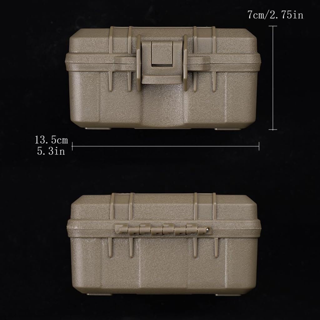 TS TAC-SKY Boîte de Rangement Tactique avec Mousse Personnalisable pour Airsoft Paintball CS Game