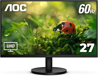 AOC U27B3A 4K 27" IPS 3840x2160 UHD Frameless Monitor