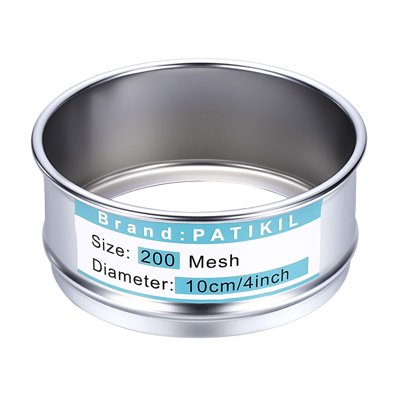 PATIKIL Lab Sieve 200 Mesh(0.075mm) 7.9"(20cm) Diameter Sifting Screen — Amazon image 28