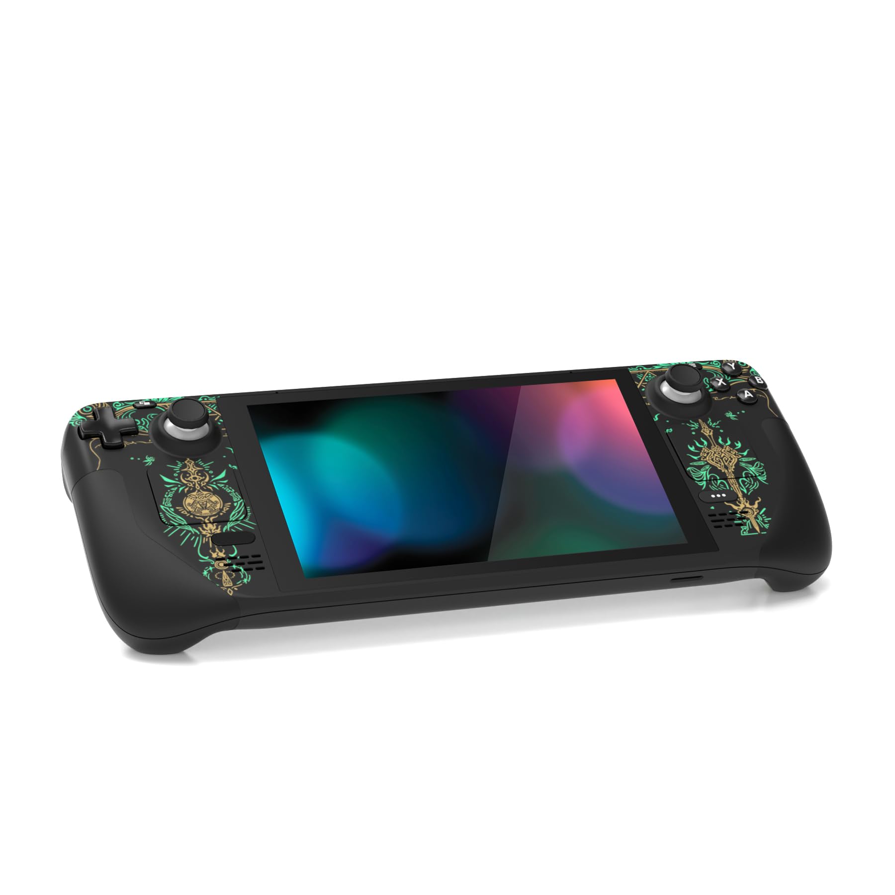 playvital Adesivo Skin per Steam Deck LCD,Adesivi Decal Sticker Vinile Protettiva per Steam Deck OLED Console-Totem del Regno