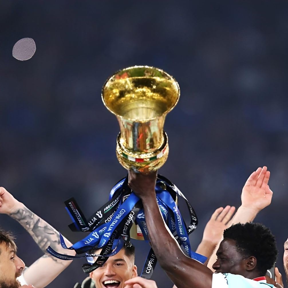 Trofeo Serie League Trofeo Coppa Italia Trofei dei Campioni di Calcio Replica Tifosi di Calcio Collezionismo Cimeli per Amanti dello Sport Ornamenti per Ufficio