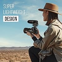 Vista 7 de Micrófono Rode VideoMic de condensador direccional de video con soporte (modelo descatalogado por el fabricante), Negro