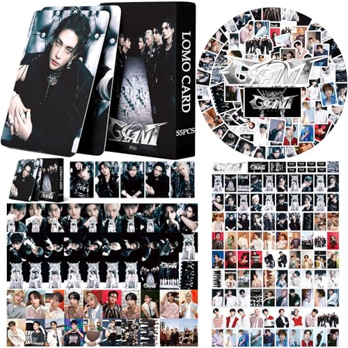 Pyajuu Stray Kids 55 Stück Fotokarten-Set