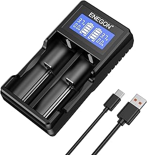 ENEGON 18650 Dual Battery Charger