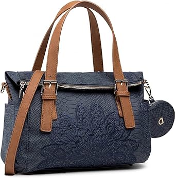 Pochette Valentino Jasmin – Taille Unique – Noir Ou Bleu – Produit Authentique Et Durable