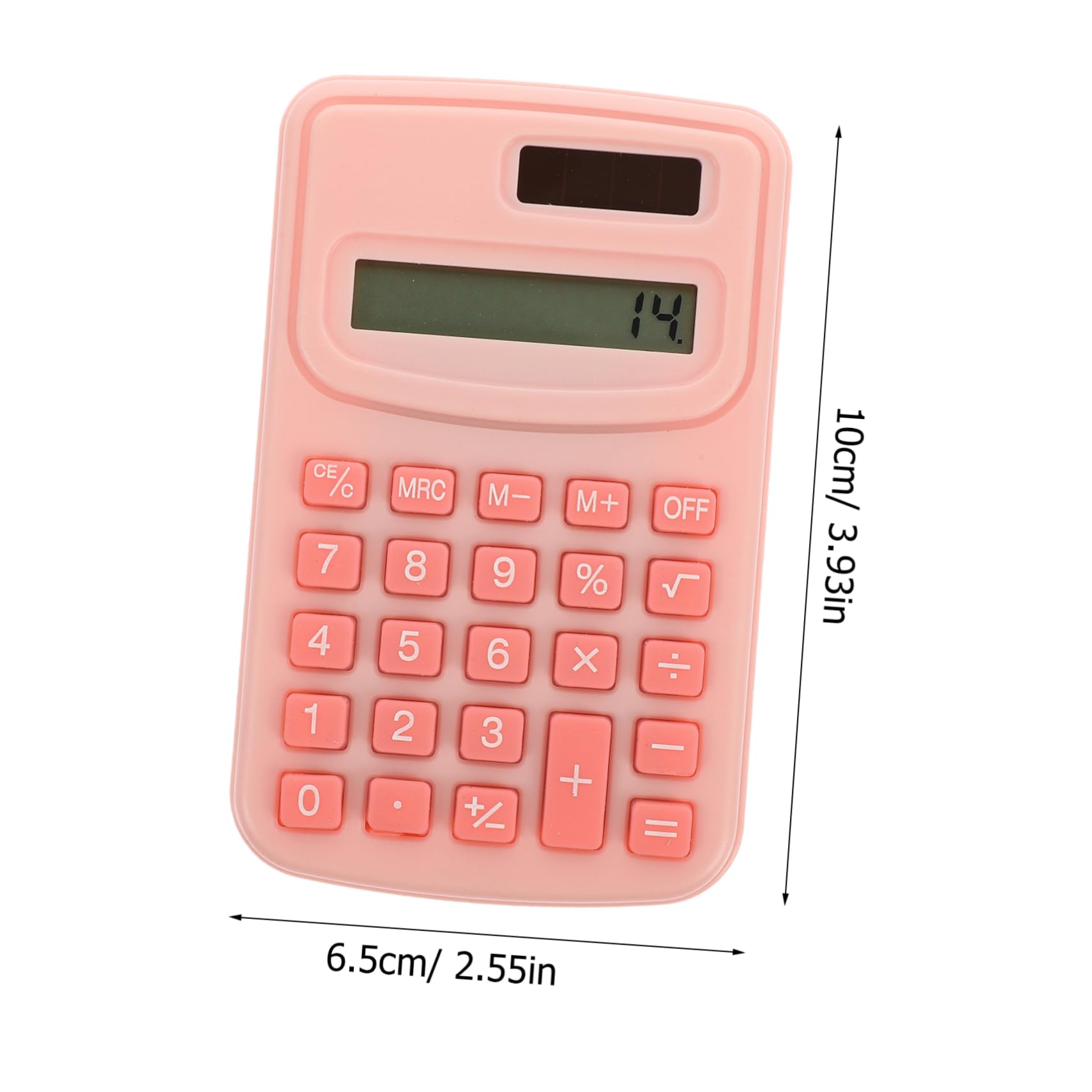 Housoutil Portable Calculator for Students Compact Office Counting Tool Cherry Blossom for and Office Use Students
