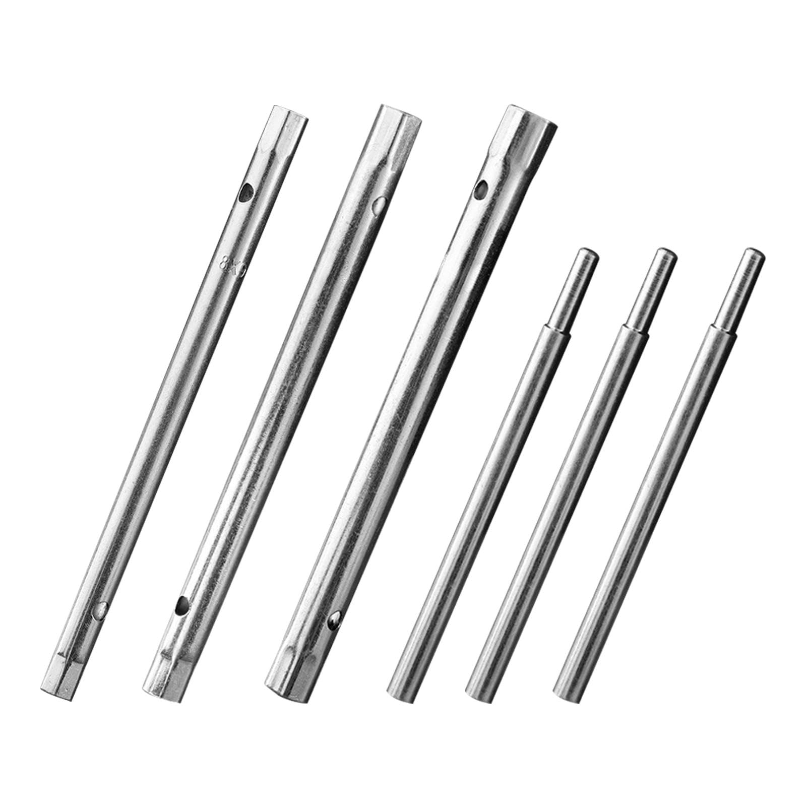 YCSONLY Box Spanner Set with TommyBar, 8-9/10-11/12-13mm Metric Tubular Tap Spanner, Deep Reach Nuts Wrench for Plumber DIY Repair