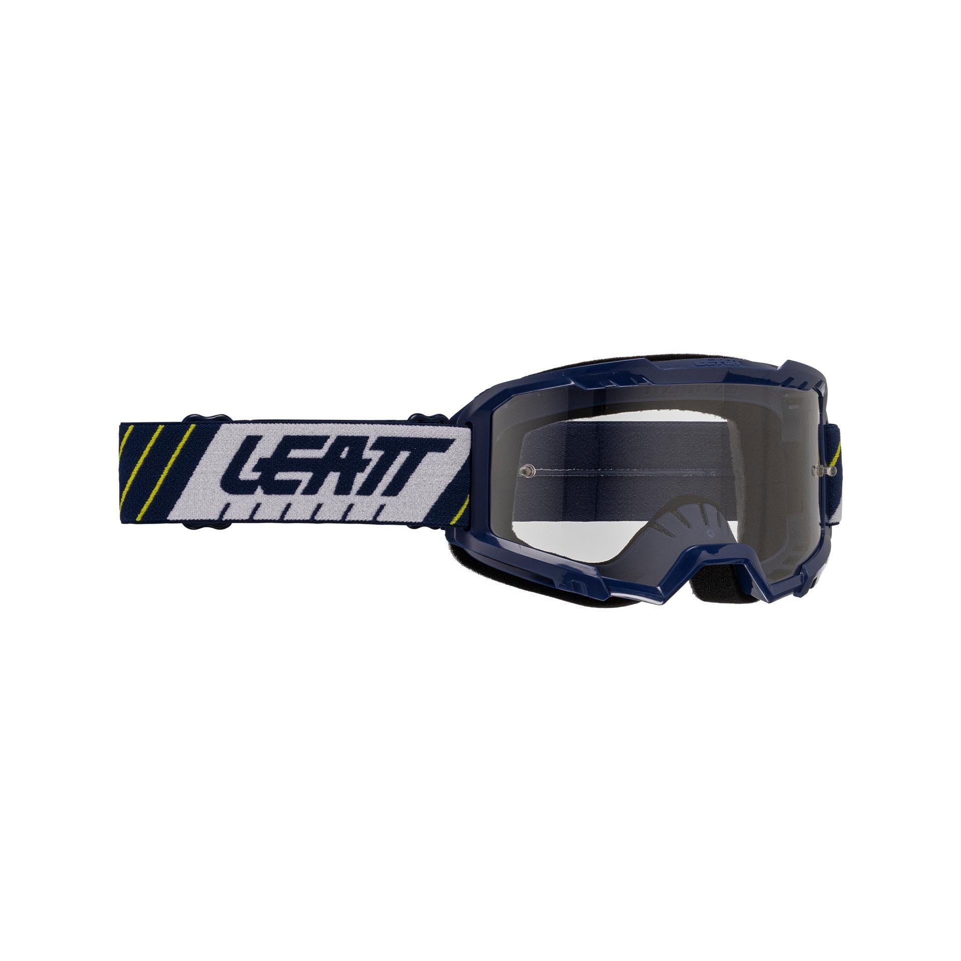 Leatt Unisex Adult Vizion 2.5 90 VLT Blue Clear Protective Glasses X, Blue, One Size