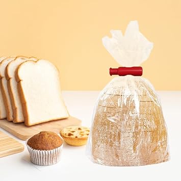 24PCS Bag Clips, Snack Bread Sealing Clip, Squeeze and Lock Bread Bag Clips for Food Storage, Plastic Bag Clip