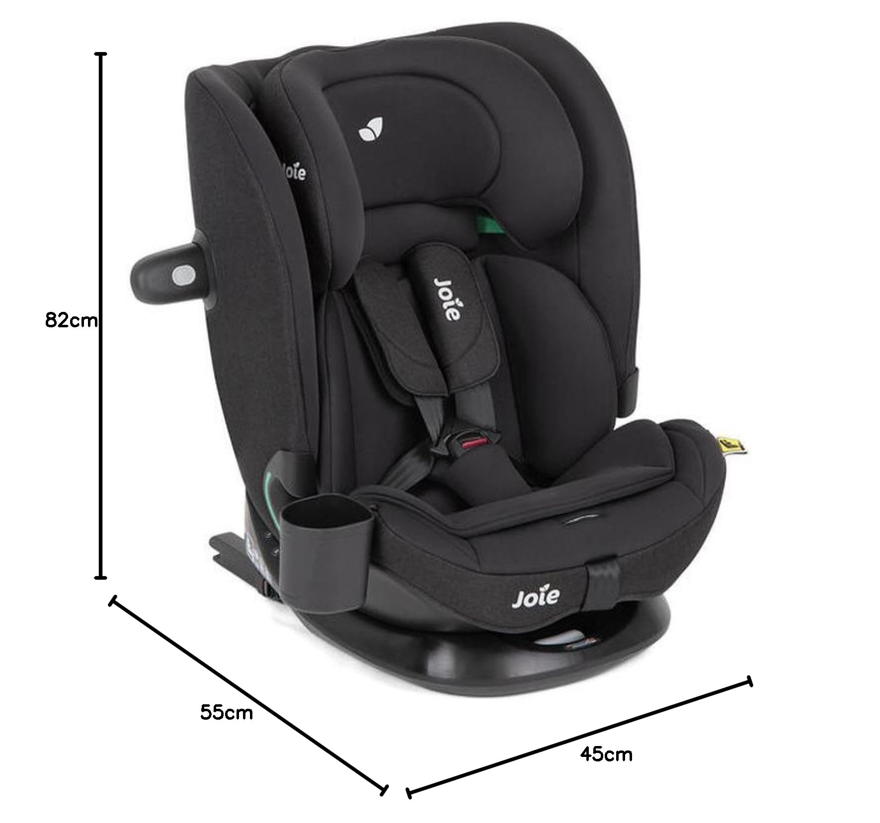 Joie i Bold R129 Seggiolino auto in Shale da 15 mesi a 12 anni da 76 a 150 cm