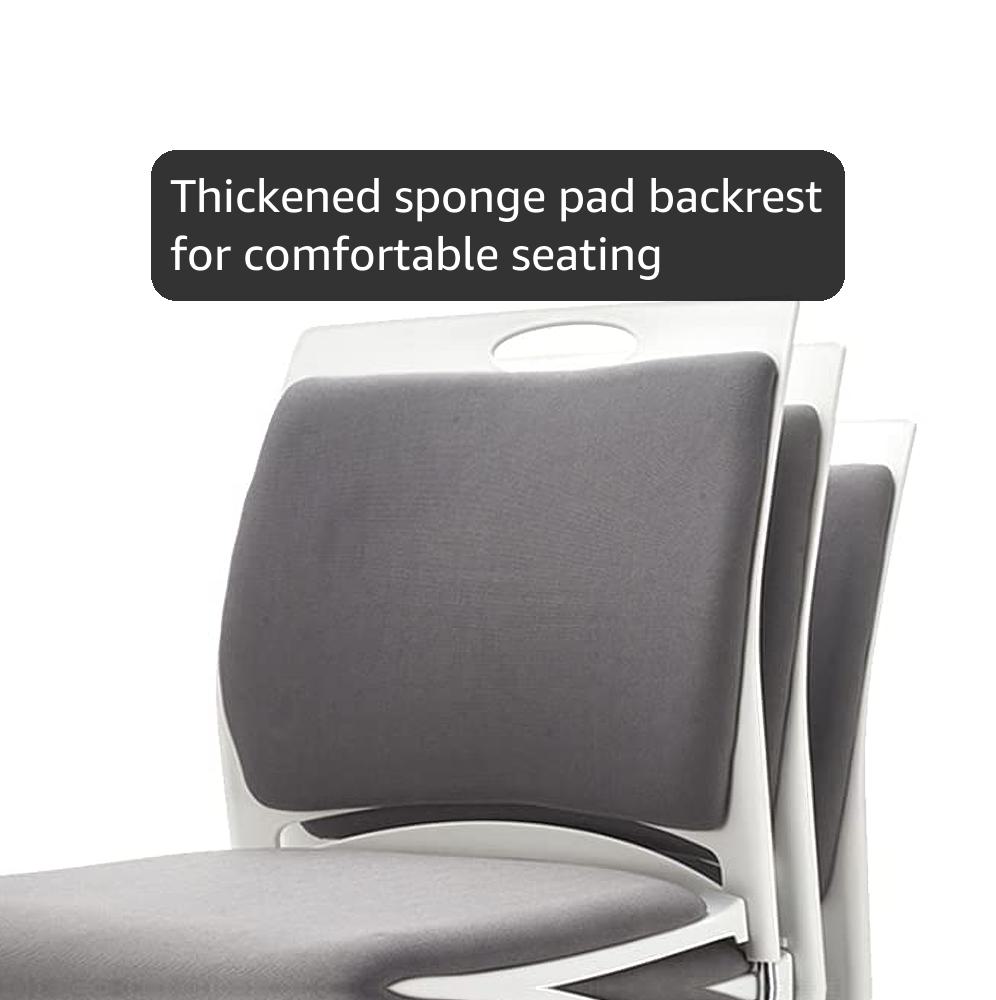 Amazon.com: VACYOVKE 4 Pack Stacking Chairs 1102LB Capacity Home