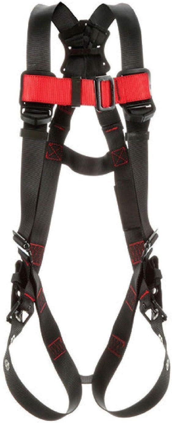 3M Protecta Vest-Style Harness 1161541, Black, Small, 1 EA/Case, Fall Protection