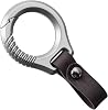 Titanium Keychain Bottle Opener Quick Release Belt Key Holder Leather Heavy Duty Car Carabiner Keychain Clip