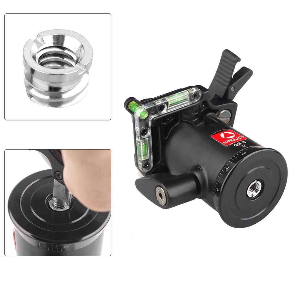 4 Adattatori Filettati 1/4" Maschio-Maschio Per Treppiedi Fotocamera - Lega Di Alluminio - Foto 8