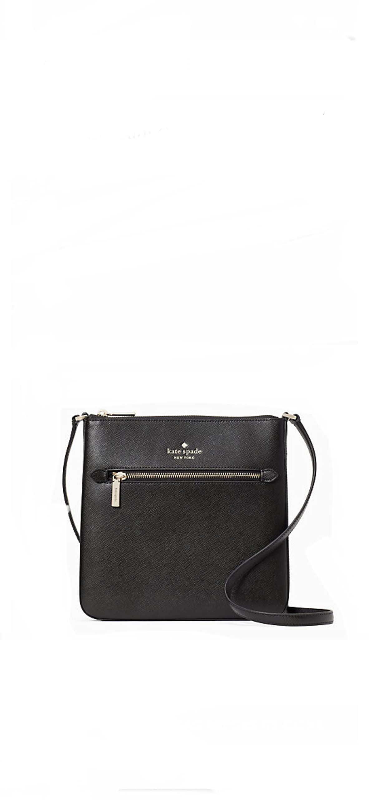 Kate Spade Laurel Way Rima Leather Crossbody Black Desertcart - Main Image