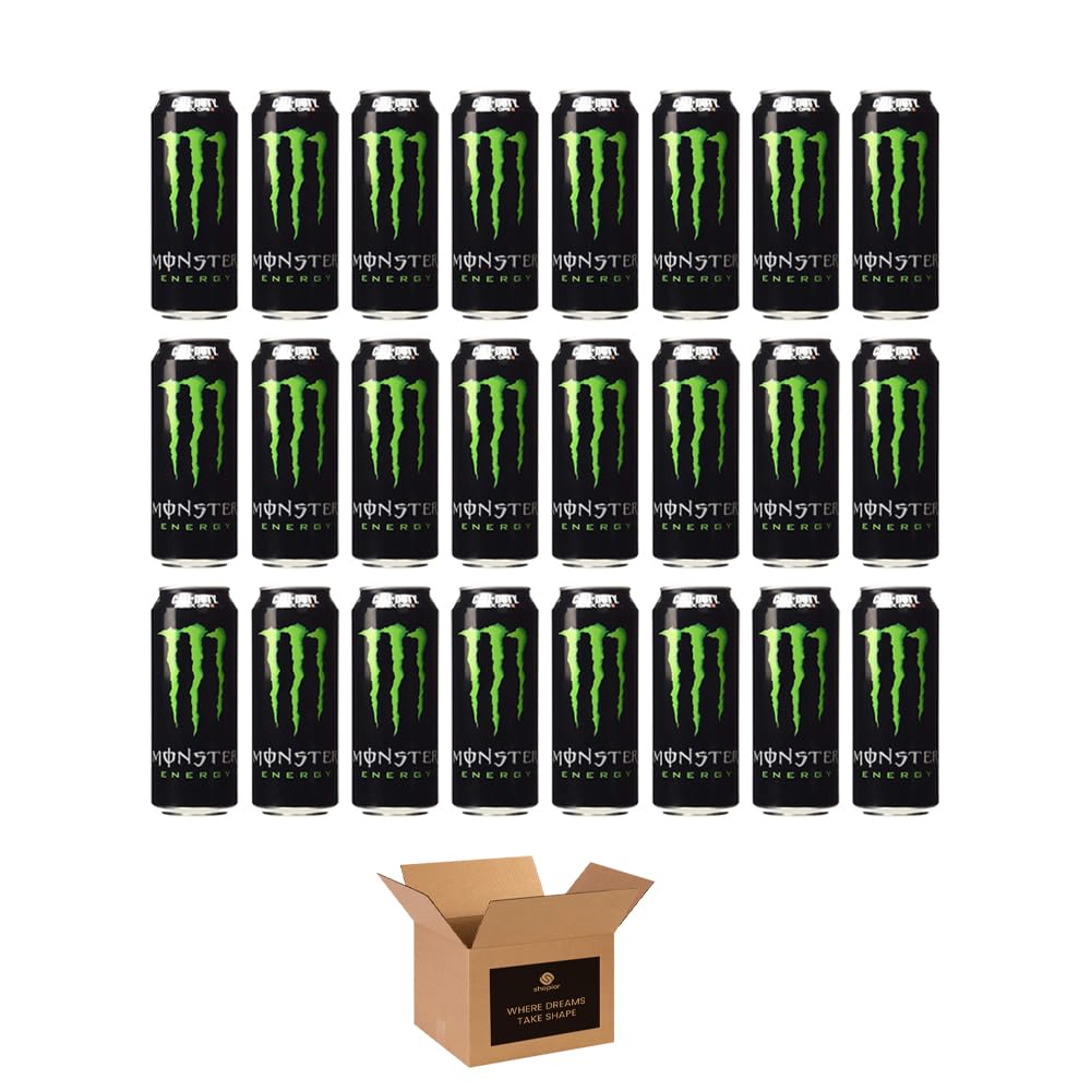 Monster Energy Drink Flavours | Juiced, Zero Sugar, Ultra, Monarch, Fiesta Mango, Strawberry Dreams, VR46, Punch | High Caffeine Sports Energy Drink | 500ml (Pack 24, Call of Duty)