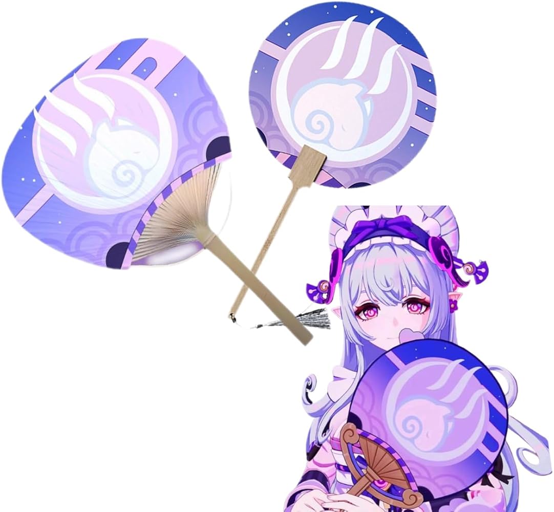 原神 夢見月 瑞希 ウィッグ うちわ Mサイズ 原神 Genshin げんしん 夢見月瑞希-YumemizukiMizuki コスプレ