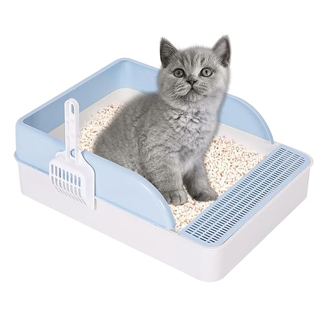 Foto 4 de 8 de Fukamou Abierta - para Gatos con Parte Superior Abierta con Escudo,Bandeja Viaje para Gatitos a Gatos…