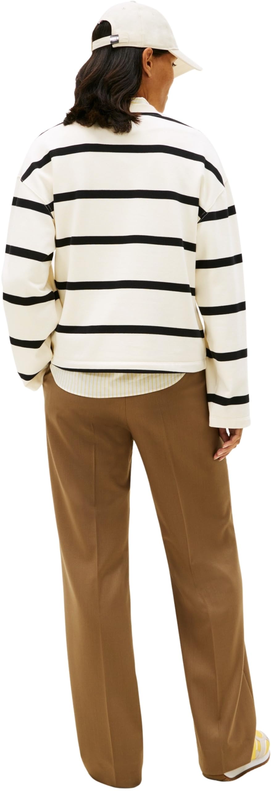Tommy Hilfiger Damen Th Script Mdrn Terry Swtshrt Ww0ww48431 Pullover-Sweatshirt (1er Pack)